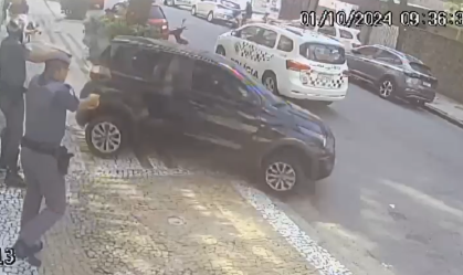 ”Estamos seguros”, diz jogador alvo de invasão a prédio de luxo em Santos (SP)