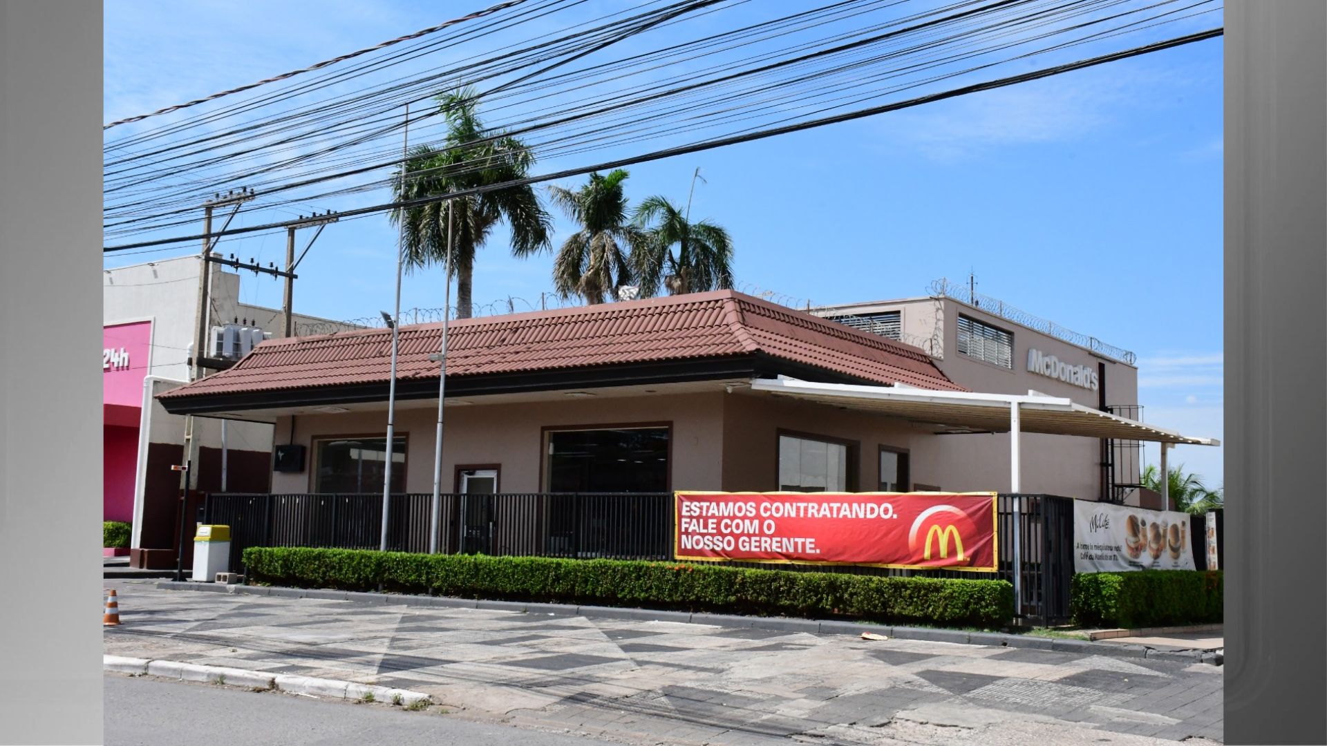 Mc Donalds roubado Cuiabá