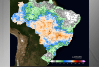 Corredor de umidade provocará chuvas de até 200 mm em 5 dias; veja regiões afeta