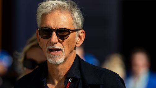 Damon Hill durante o Gp da Holanda