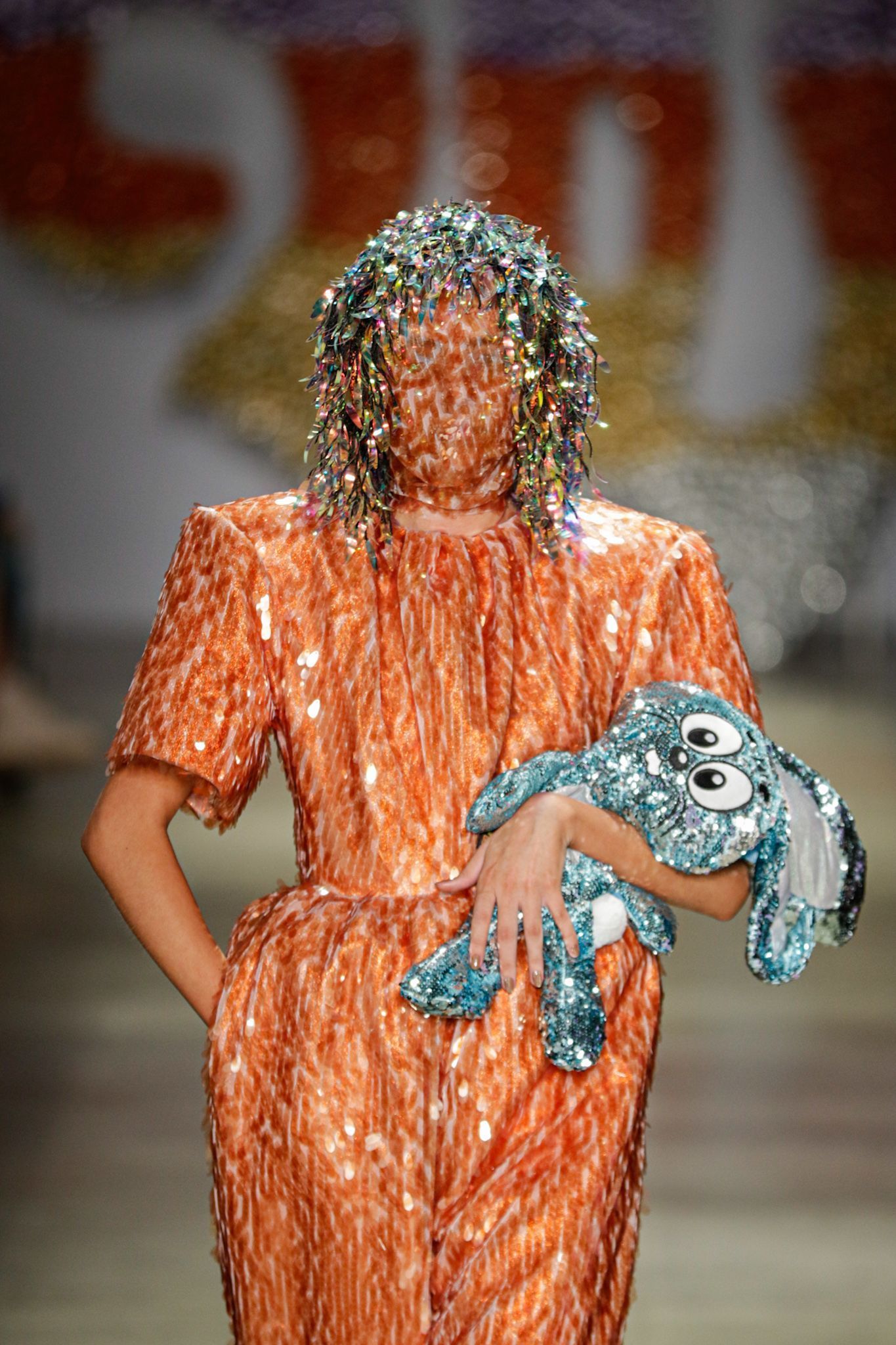 Coleção "Cabeça Feita", de Walério Araújo, na SPFW • Van Campos/AgNews