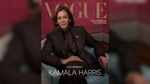 Kamala Harris pela segunda vez na capa da revista Vogue