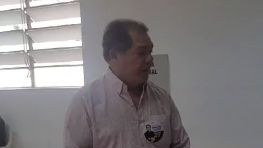 O candidato Bebeto Haddad (DC) • Divulgação