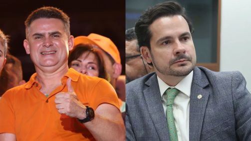 Candidatos à Prefeitura de Manaus, David Almeida e Capitão Alberto Neto lideram pesquisas em Manaus