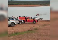 Família de turistas nada 1,5 km para se salvar após naufrágio de lancha em MG