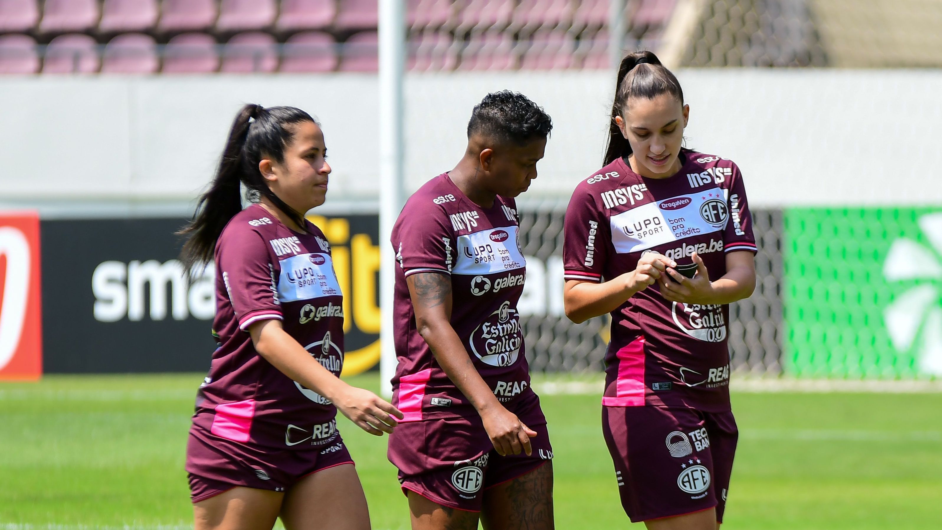 Jogadoras da Ferroviária