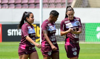 Jogadoras da Ferroviária