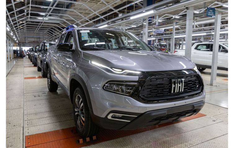 Fiat Toro é produzida em Goiana (PE) e ultrapassa 550 mil unidades • Divulgação