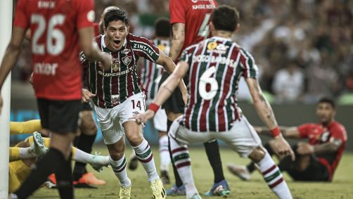 Cano marcou na vitória do Fluminense