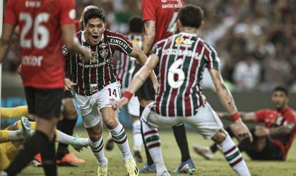Cano marcou na vitória do Fluminense