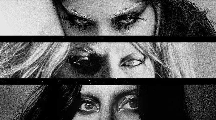 Imagens dos olhos de Lady Gaga divulgadas por ela mesma nas redes sociais na tarde desta terça-feira (29)