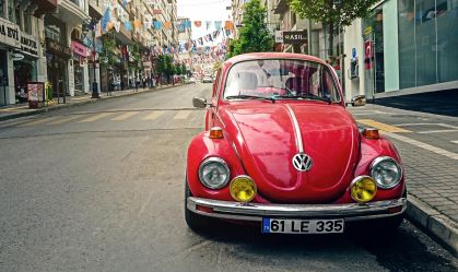 Fusca vermelho