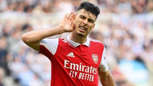 Gabriel Martinelli está no top 5 de jogadores mais rápidos da Premier League