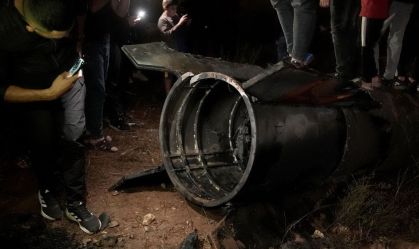 Iranian missiles fired towards Israel hit residential areas in the West Bank