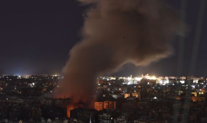 Israeli army airstrikes on south of Beirut