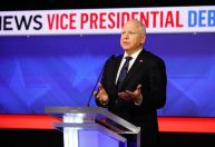 Vice de Kamala se esquiva de pergunta sobre ataque preventivo de Israel ao Irã