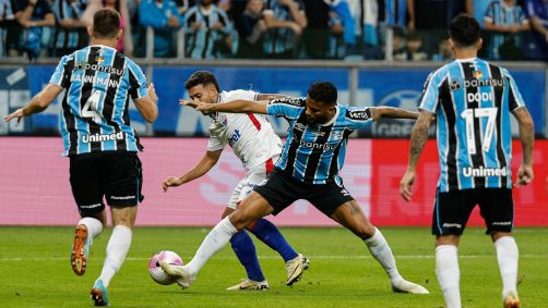 Confronto entre Grêmio e Fortaleza pelo Brasileirão