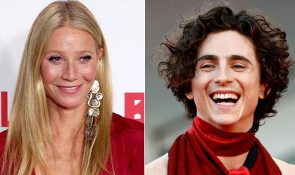 Gwyneth Paltrow diz que gravou muitas cenas de sexo com Timothée Chalamet