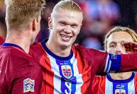 Haaland se torna o maior artilheiro da Noruega após vitória sobre a Eslovênia