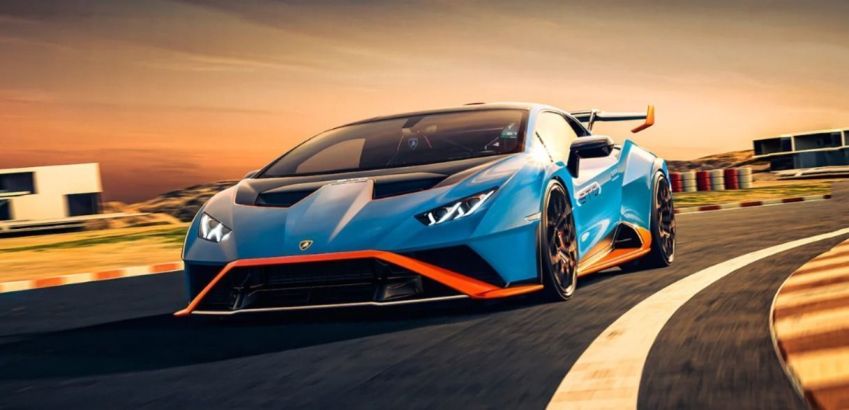 Lamborghini STO abusa de motor V10 • Divulgação