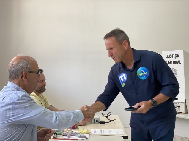 O candidato Pedrão (PP) • Divulgação