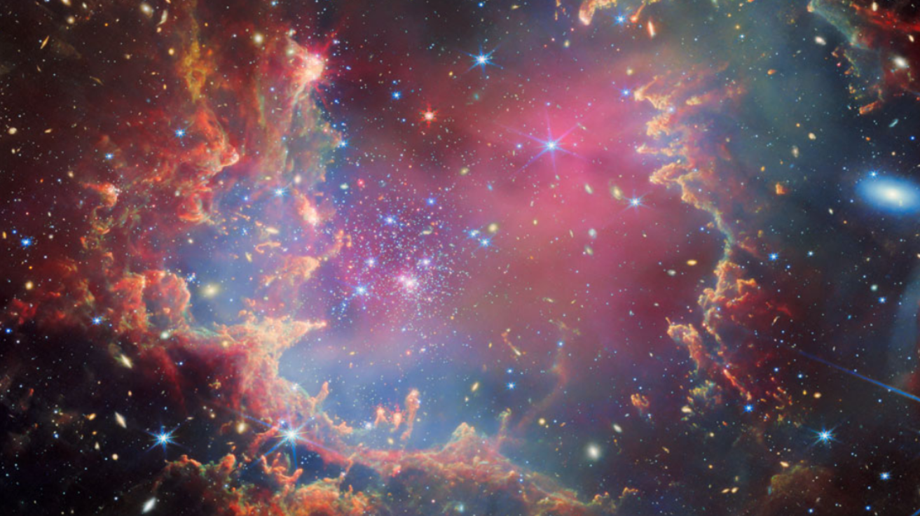 Imagens de estrelas pelo Webb e pelo Hubble (1)
