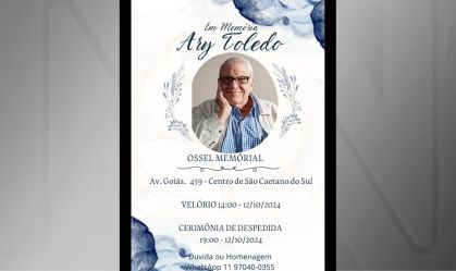 Humorista Ary Toledo morre aos 87 anos em São Paulo