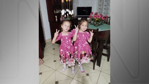 As gêmeas Antônia e Manoela Pereira, de 6 anos, morreram em um intervalo de 8 dias no Rio Grande do Sul