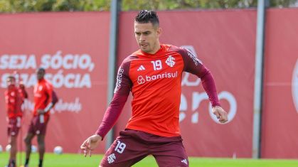 Borré durante treino do Internacional