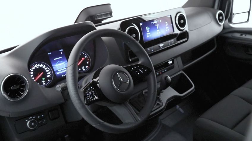 Interior da nova Sprinter • Reprodução/Vídeo
