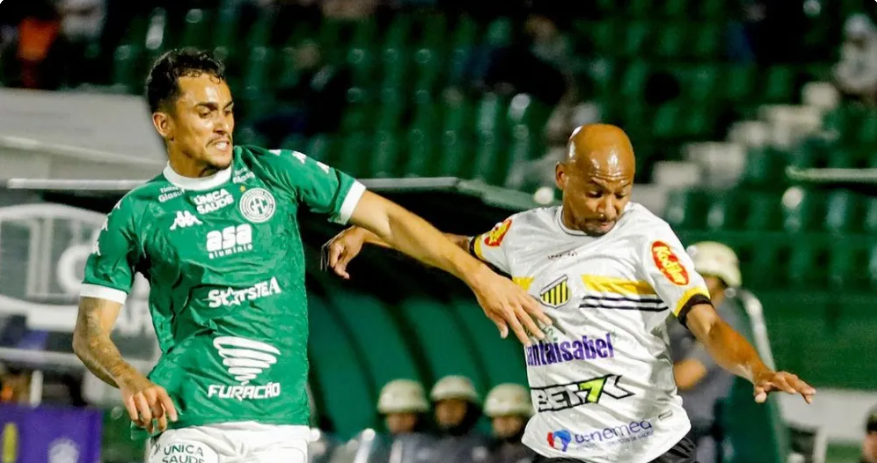 Jogo entre Novorizontino e Guarani pela Série B