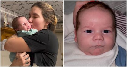 Virginia encanta a web com fotos de José Leonardo: "Pequenininho e bravo" | CNN Brasil