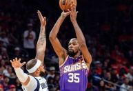 Kevin Durant, do Phoenix Suns, ficará afastado ao menos uma semana
