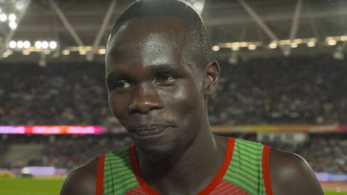 Kipyegon Bett foi medalha de bronze no Mundial de Atletismo de 2017