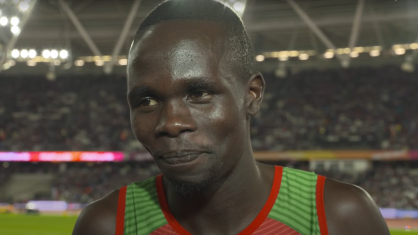 Kipyegon Bett foi medalha de bronze no Mundial de Atletismo de 2017