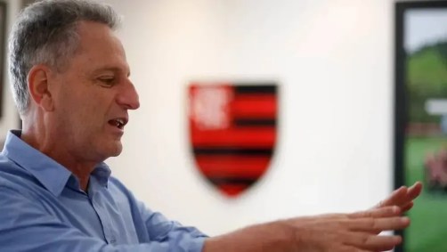 Landim, presidente do Flamengo