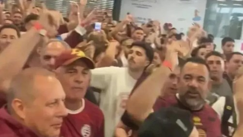 Torcedores do Lanús viajam a BH para acompanhar jogo contra o Cruzeiro
