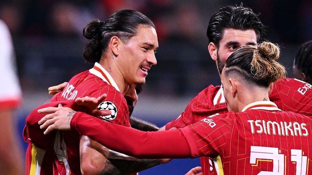 Darwin Núñez fez o gol do Liverpool