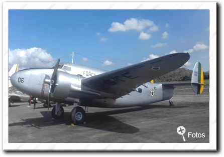 Lockheed 18 (VC-66) • Reprodução/FAB