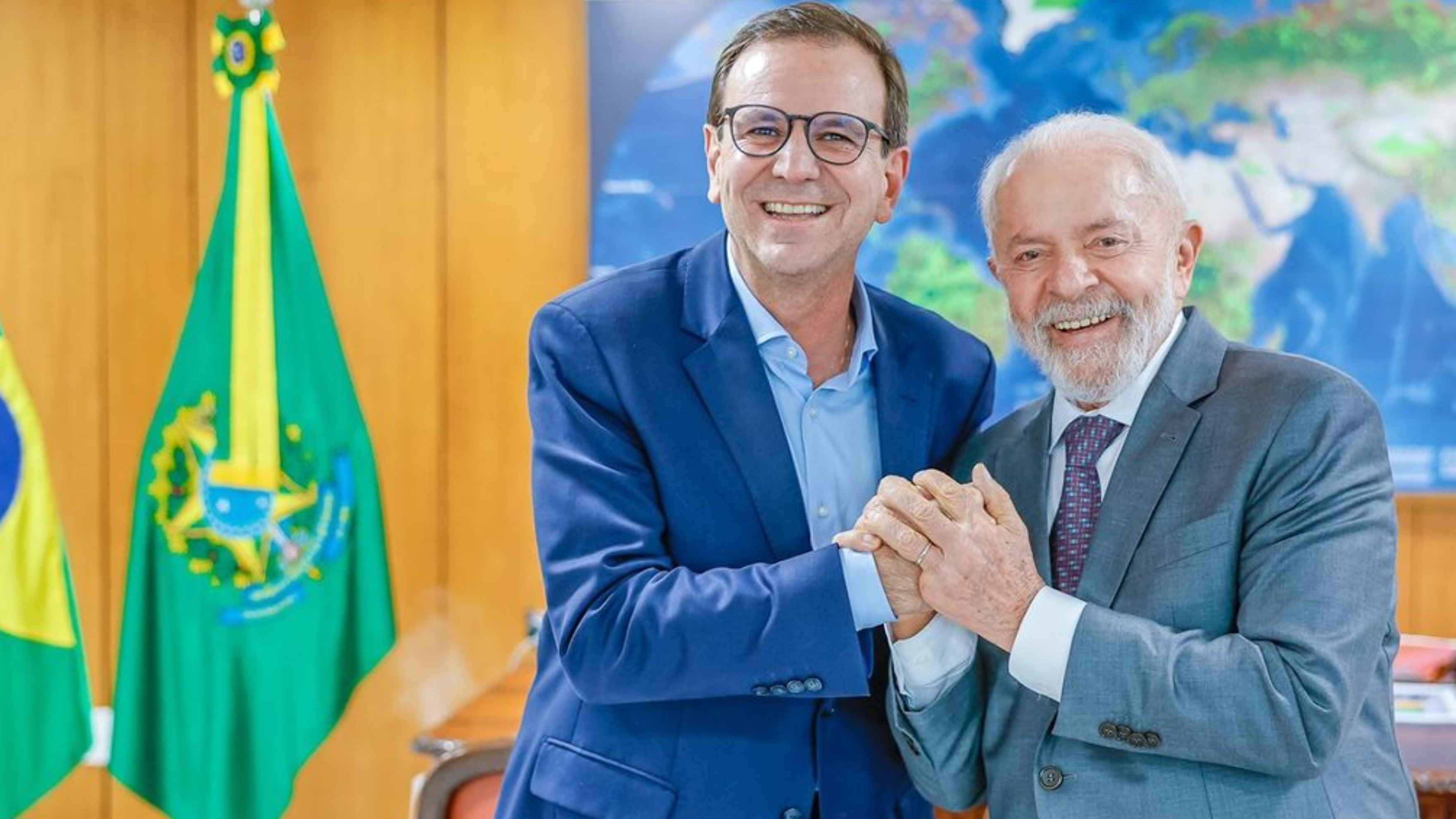 Lula parabeniza Eduardo Paes por reeleição no Rio de Janeiro