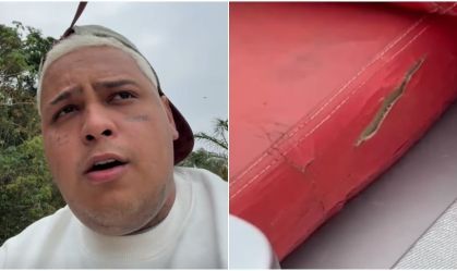 MC Ryan SP se frustra ao dar carro de luxo de entrada para barco: “Veio zoado"