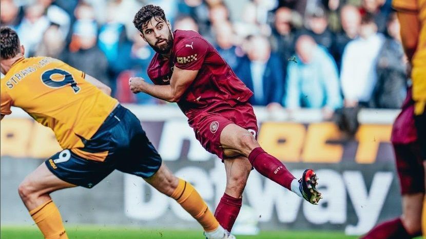 Manchester City contra os Wolves