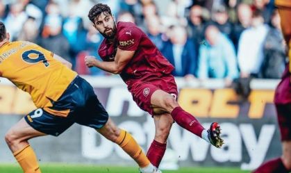Manchester City contra os Wolves