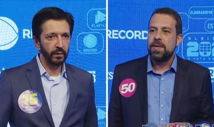 "Ninguém aguenta mais tanto ataque", "excessivamente agressivo": Nunes e Boulos avaliam o debate