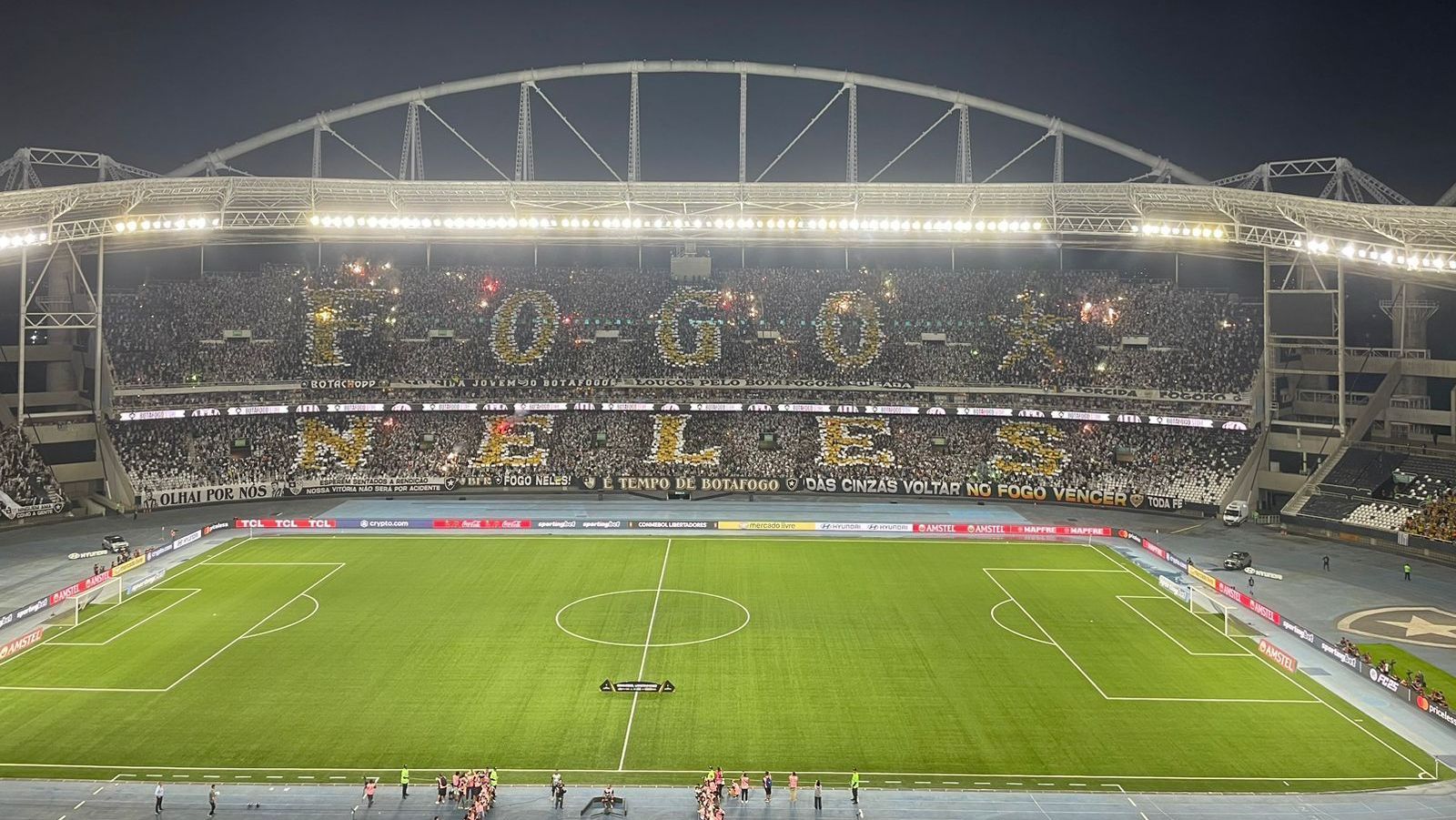Mosaico torcida Botafogo