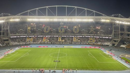 Mosaico torcida Botafogo