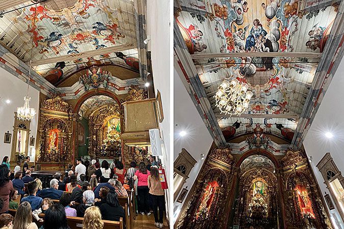 Igreja Matriz de Ouro Branco (MG) após reformas