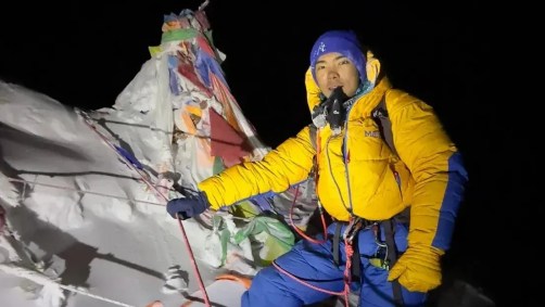 Nepalês é a pessoa mais jovem a escalar os 14 picos mais altos do mundo