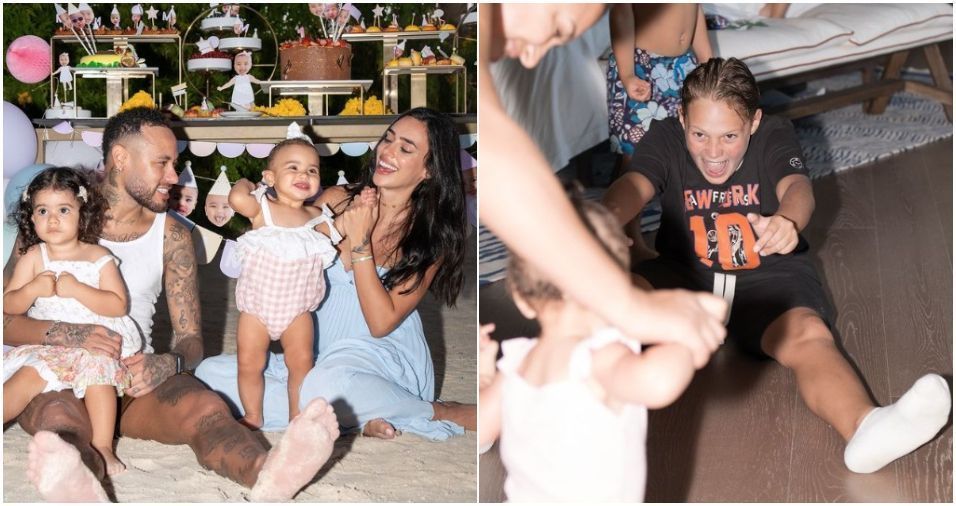 Neymar e Bruna Biancardi comemoraram aniversário de Mavi na Arábia Saudita • Instagram / Bruna Biancardi