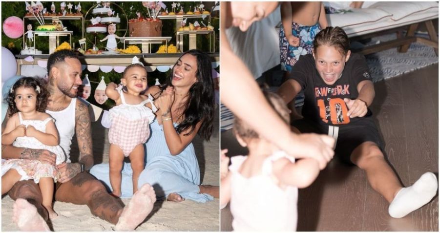 Neymar e Bruna Biancardi comemoraram aniversário de Mavi na Arábia Saudita • Instagram / Bruna Biancardi
